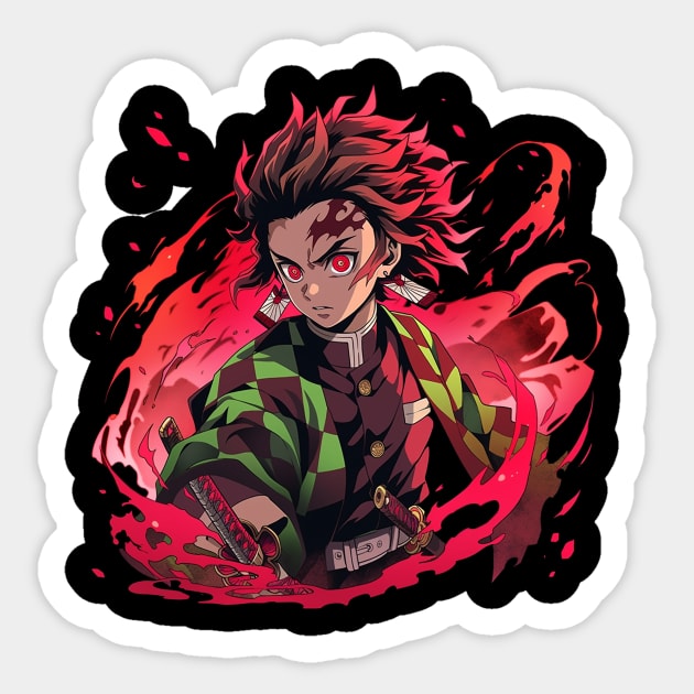 tanjiro Sticker by pokermoment